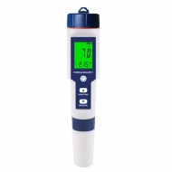 Многофункциональный тестер качества воды PureTester 5 в 1 (PH, EC, TEMP, SALT, TDS)