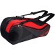 Спортивная cумка-рюкзак Yonex для теннисных ракеток с отделениями для обуви и одежды красная